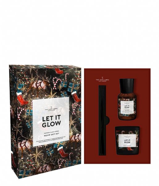 The Gift Label  Homeset Christmas Let It Glow Let it Glow